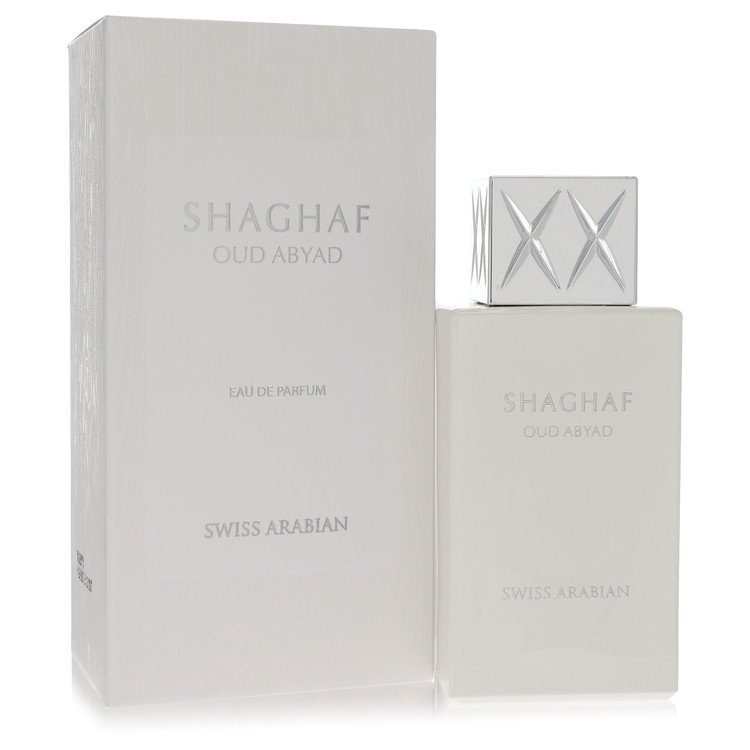 Shaghaf Oud Abyad by Swiss Arabian Eau De Parfum Spray (Unisex) 2.5 oz Shaghaf Oud Abyad by Swiss Arabian Eau De Parfum Spray (Unisex) 2.5 oz